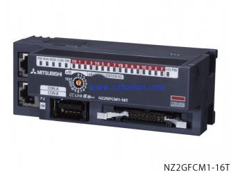 NZ2GFCM1-16D |16點(diǎn) DC24V（漏型）輸入，遠(yuǎn)程模塊、MIL連接器、1線式